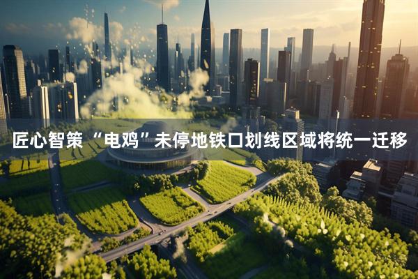 匠心智策 “电鸡”未停地铁口划线区域将统一迁移